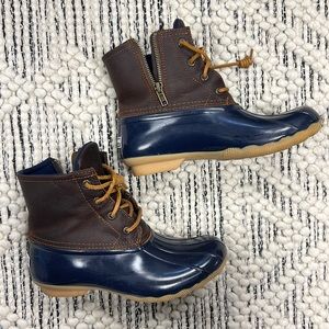 Ankle waterproof rain boots